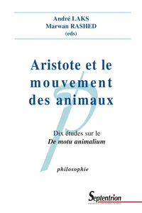 Aristote et le mouvement des animaux_cover