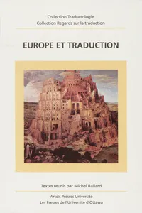 Europe et traduction_cover