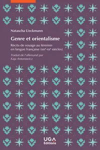 Genre et orientalisme_cover