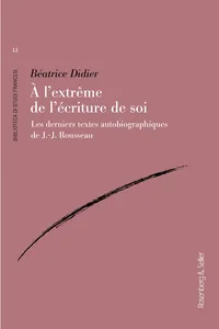 À l'extrême de l'écriture de soi_cover