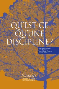 Qu'est-ce qu'une discipline ?_cover