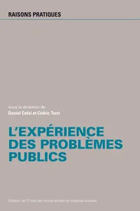 L’expérience des problèmes publics_cover