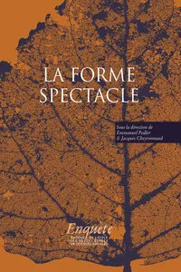 La forme spectacle_cover