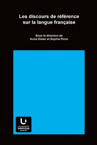 Les discours de référence sur la langue française_cover