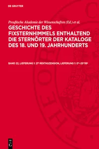 21h Rektaszension, Lieferung 1: 0m–25m59s_cover