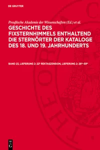 22h Rektaszension, Lieferung 2: 26m–59m_cover