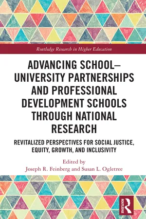 Advancing School-University Partnerships and Professional Development Schools through National Research