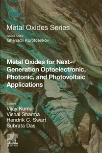 Metal Oxides for Next-generation Optoelectronic, Photonic, and Photovoltaic Applications_cover