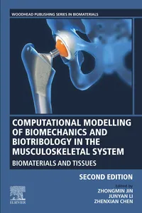 Computational Modelling of Biomechanics and Biotribology in the Musculoskeletal System_cover