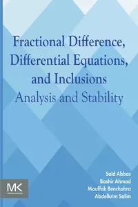 Fractional Difference, Differential Equations, and Inclusions_cover