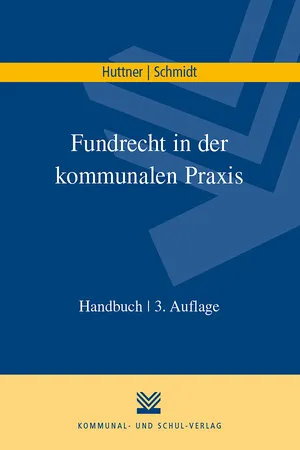 Fundrecht in der kommunalen Praxis