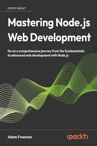 Mastering Node.js Web Development_cover