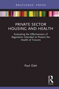 Private Sector Housing and Health_cover