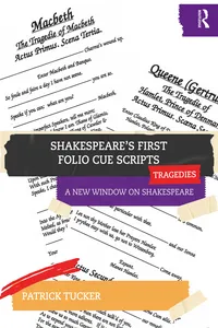 Shakespeare’s First Folio Cue Scripts – Tragedies_cover