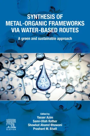 Synthesis of Metal-Organic Frameworks via Water-Based Routes
