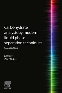 Carbohydrate Analysis by Modern Liquid Phase Separation Techniques_cover