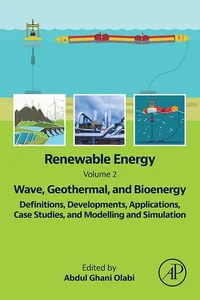 Renewable Energy - Volume 2: Wave, Geothermal, and Bioenergy_cover