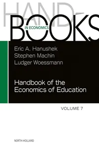 Handbook of the Economics of Education_cover