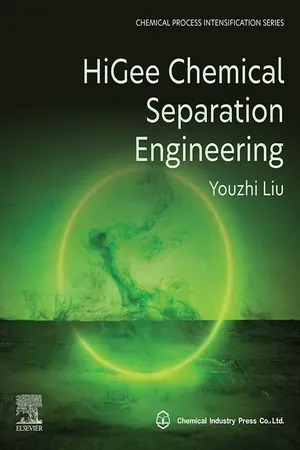 HiGee Chemical Separation Engineering