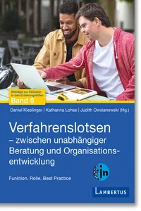 Verfahrenslotsen - zwischen unabhängiger Beratung und Organisationsentwicklung_cover