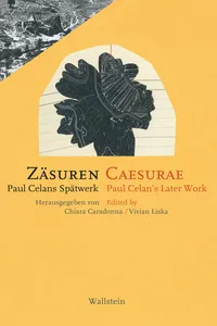 Zäsuren / Caesurae_cover