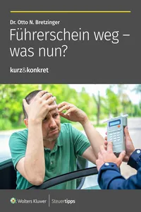 Führerschein weg - was nun?_cover