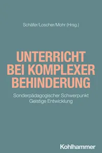 Unterricht bei komplexer Behinderung_cover