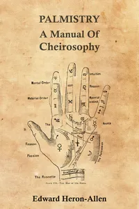 Palmistry - A Manual of Cheirosophy_cover