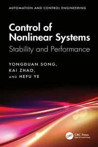 Control of Nonlinear Systems_cover