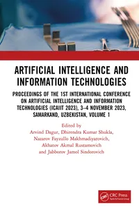 Artificial Intelligence and Information Technologies_cover