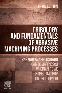 Tribology and Fundamentals of Abrasive Machining Processes_cover