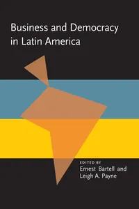 Business and Democracy in Latin America_cover