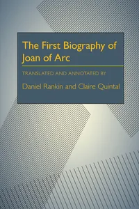 The First Biography of Joan of Arc_cover