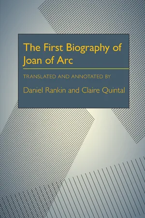 [PDF] The First Biography of Joan of Arc by Daniel Rankin | 9780822975403