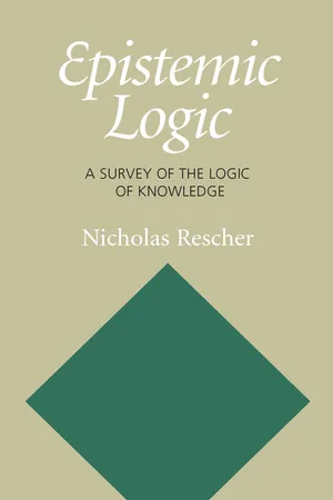 Epistemic Logic