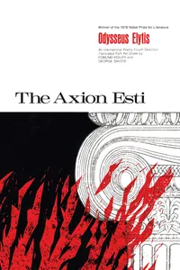 The Axion Esti_cover