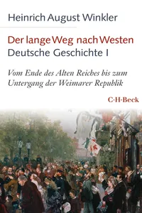 Der lange Weg nach Westen - Deutsche Geschichte I_cover