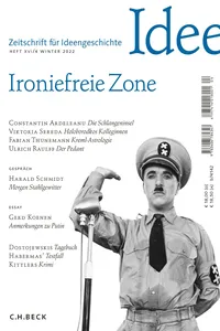 Zeitschrift für Ideengeschichte Heft XVI/4 Winter 2022_cover