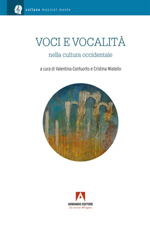 Voci e vocalità nella cultura occidentale