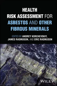 Health Risk Assessment for Asbestos and Other Fibrous Minerals_cover