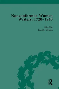 Nonconformist Women Writers, 1720-1840, Part II vol 6_cover