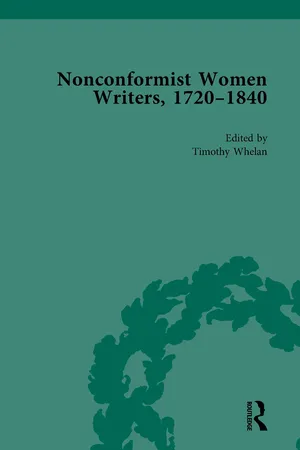 Nonconformist Women Writers, 1720-1840, Part II vol 6