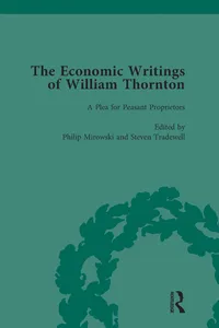 The Economic Writings of William Thornton Vol 3_cover