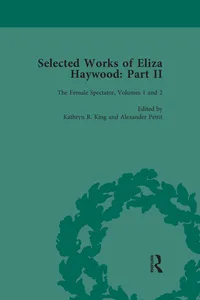 Selected Works of Eliza Haywood, Part II Vol 2_cover