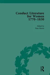 Conduct Literature for Women, Part IV, 1770-1830 vol 1_cover