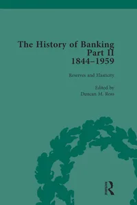 The History of Banking II, 1844-1959 Vol 6_cover