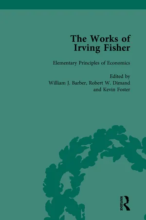 The Works of Irving Fisher Vol 5