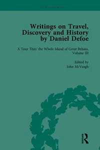 Writings on Travel, Discovery and History by Daniel Defoe, Part I Vol 3_cover