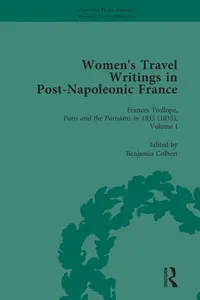 Women's Travel Writings in Post-Napoleonic France, Part II vol 7_cover