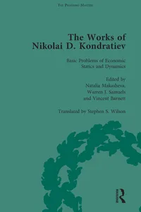 The Works of Nikolai D Kondratiev Vol 2_cover